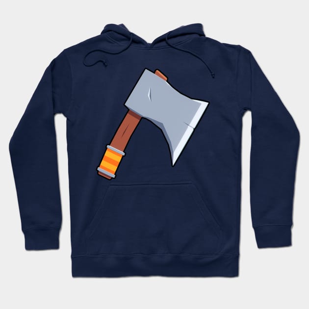 Cartoon Axe Hoodie by MadDesigner